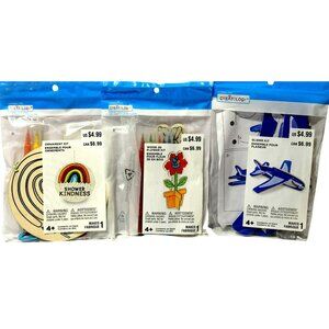 Creatology DIY Craft Kit Bundle Lot of 8 Kits Rainbow Flower Pot Airplane NEW